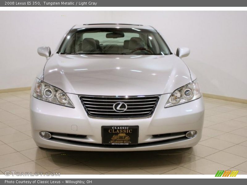 Tungsten Metallic / Light Gray 2008 Lexus ES 350