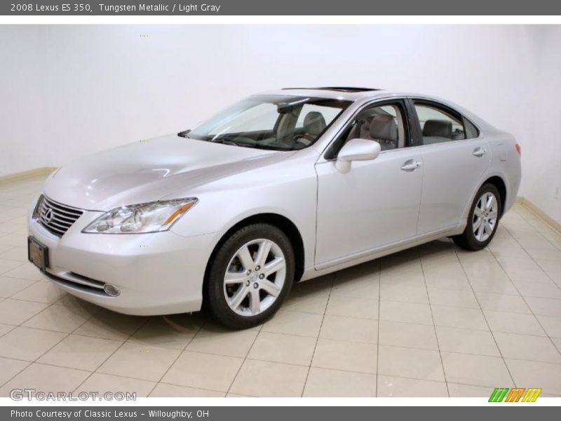 Tungsten Metallic / Light Gray 2008 Lexus ES 350