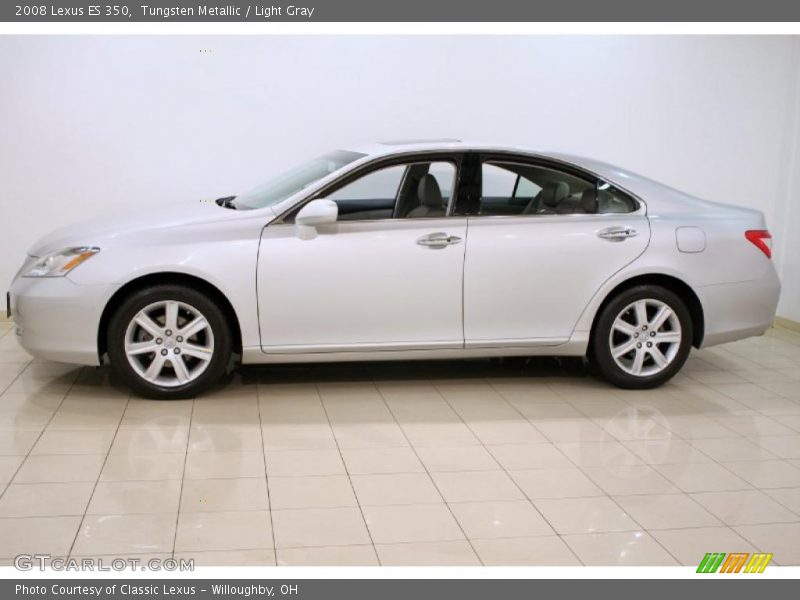 Tungsten Metallic / Light Gray 2008 Lexus ES 350