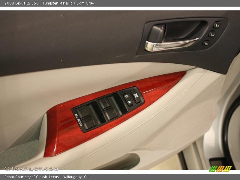 Tungsten Metallic / Light Gray 2008 Lexus ES 350