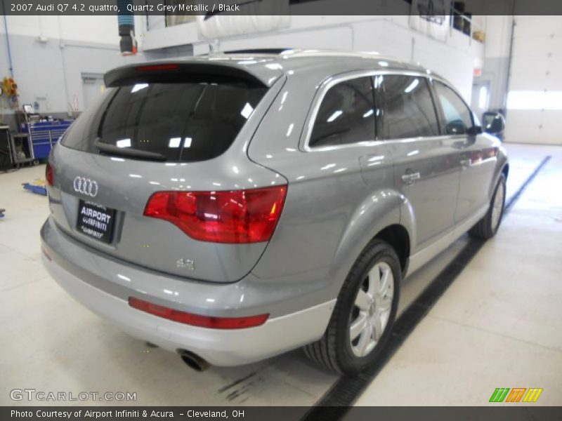 Quartz Grey Metallic / Black 2007 Audi Q7 4.2 quattro