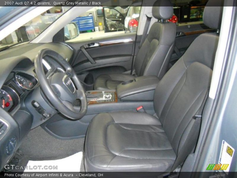 Quartz Grey Metallic / Black 2007 Audi Q7 4.2 quattro