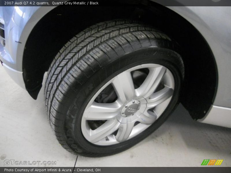Quartz Grey Metallic / Black 2007 Audi Q7 4.2 quattro