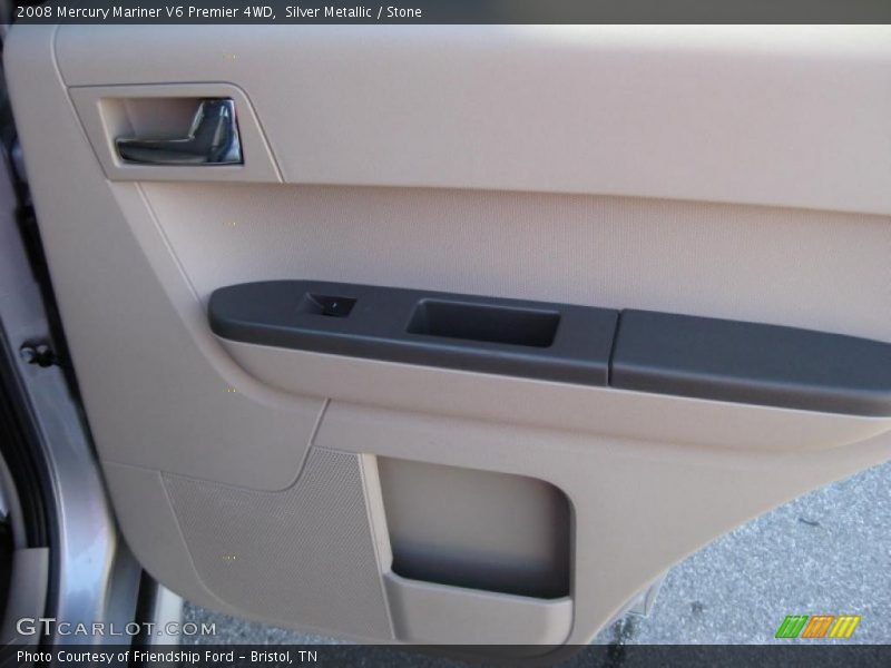 Silver Metallic / Stone 2008 Mercury Mariner V6 Premier 4WD