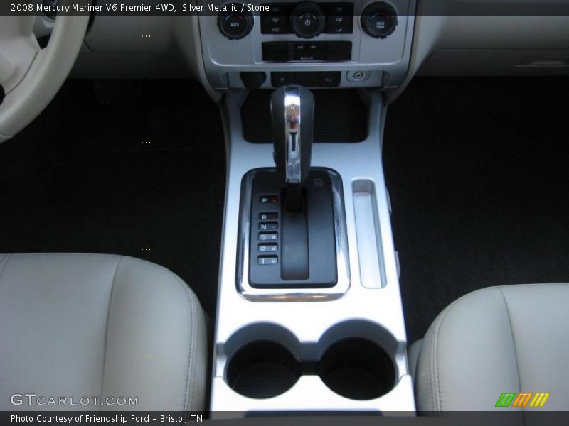 Silver Metallic / Stone 2008 Mercury Mariner V6 Premier 4WD