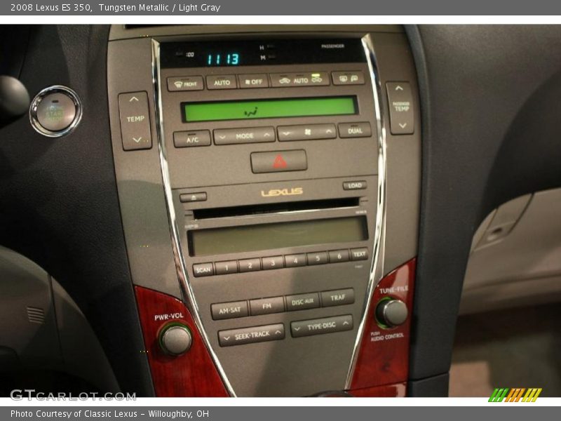 Tungsten Metallic / Light Gray 2008 Lexus ES 350