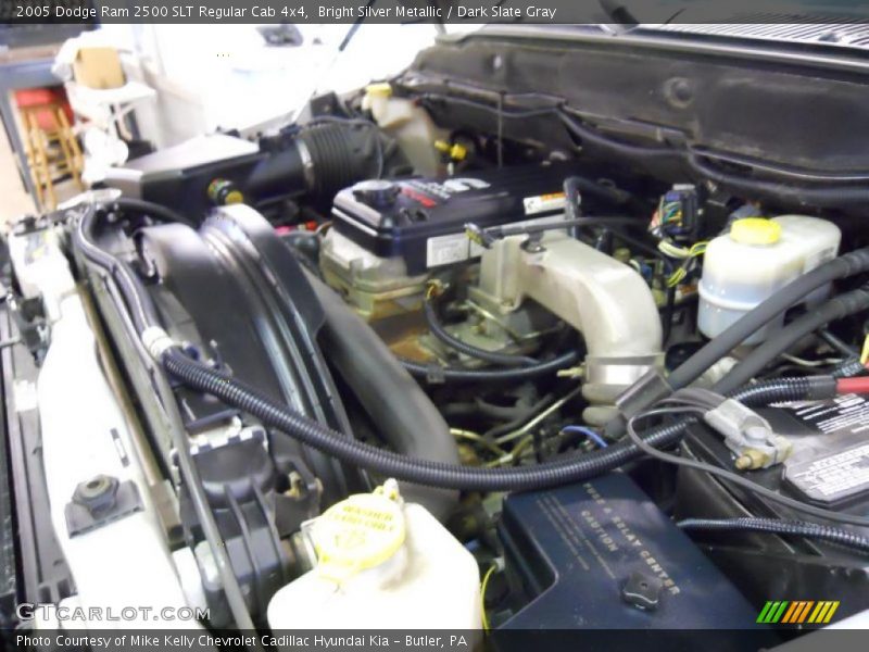 Bright Silver Metallic / Dark Slate Gray 2005 Dodge Ram 2500 SLT Regular Cab 4x4