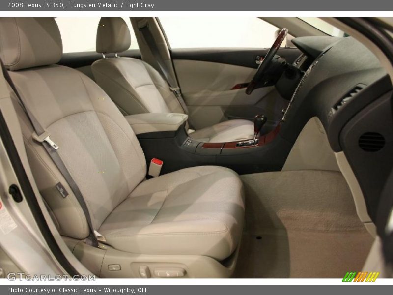Tungsten Metallic / Light Gray 2008 Lexus ES 350