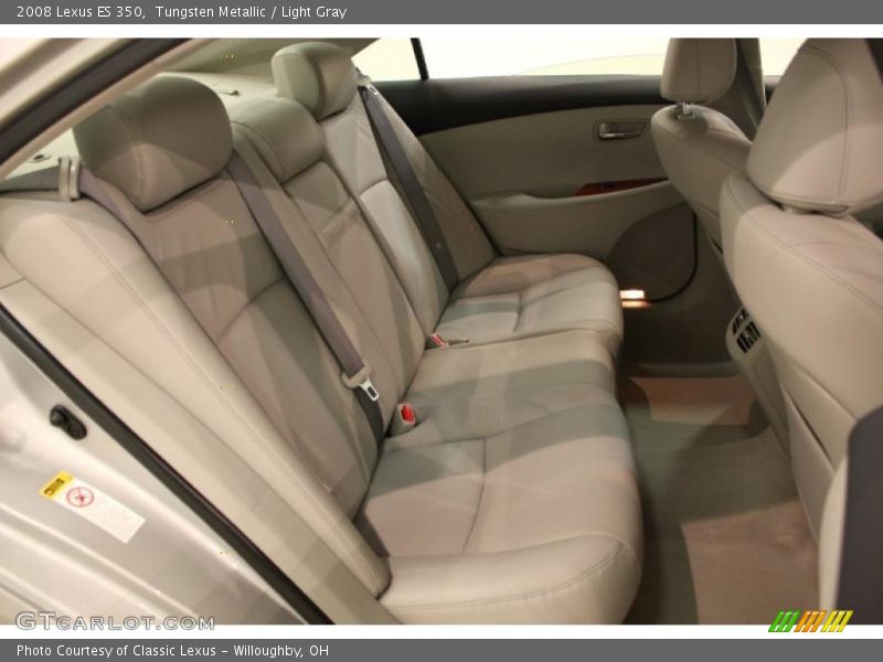 Tungsten Metallic / Light Gray 2008 Lexus ES 350