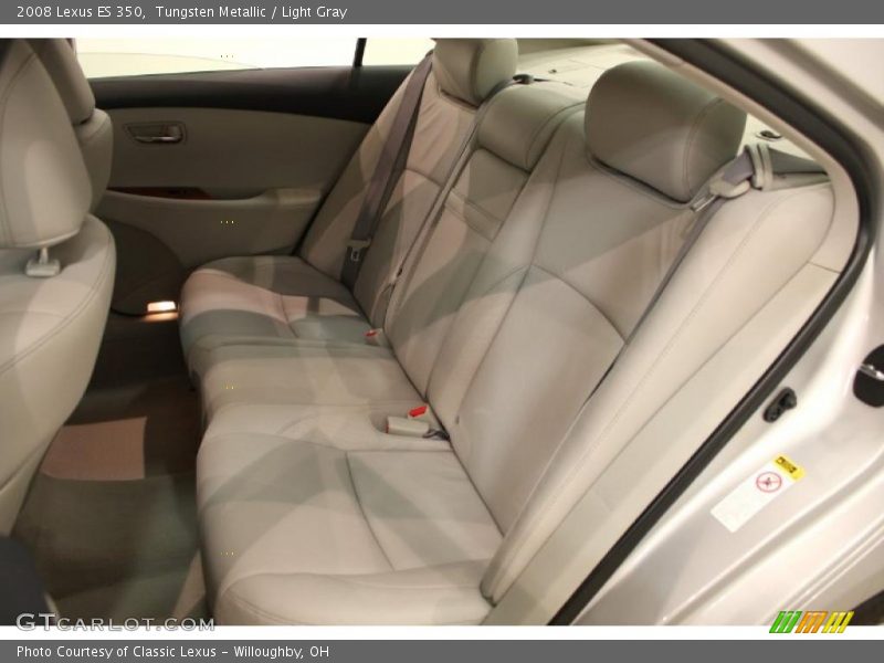 Tungsten Metallic / Light Gray 2008 Lexus ES 350
