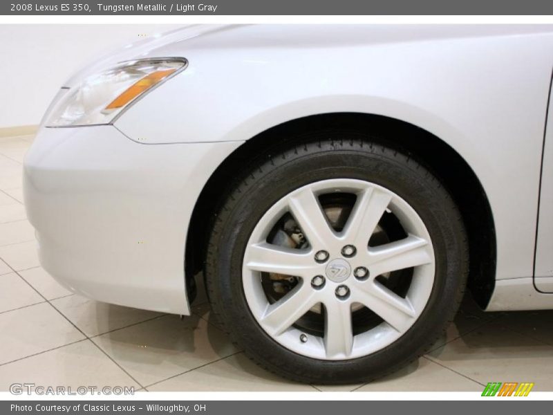 Tungsten Metallic / Light Gray 2008 Lexus ES 350