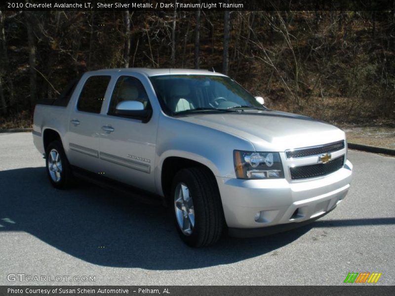 Sheer Silver Metallic / Dark Titanium/Light Titanium 2010 Chevrolet Avalanche LT