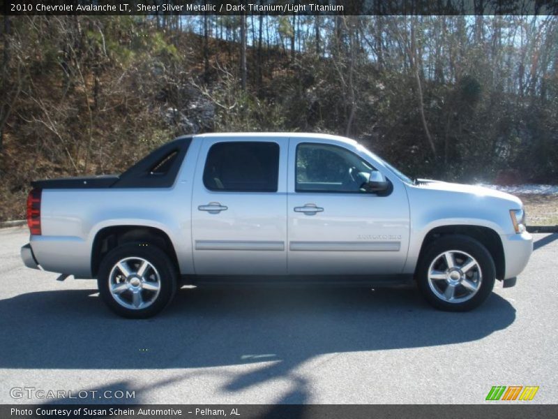 Sheer Silver Metallic / Dark Titanium/Light Titanium 2010 Chevrolet Avalanche LT