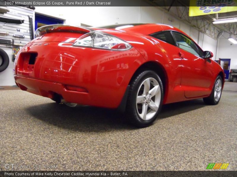 Pure Red / Dark Charcoal 2007 Mitsubishi Eclipse GS Coupe