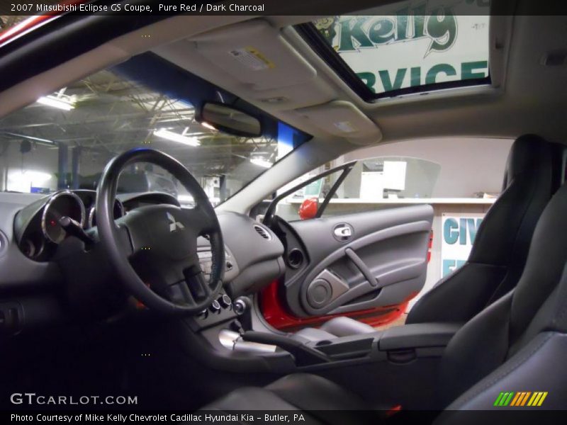 Pure Red / Dark Charcoal 2007 Mitsubishi Eclipse GS Coupe