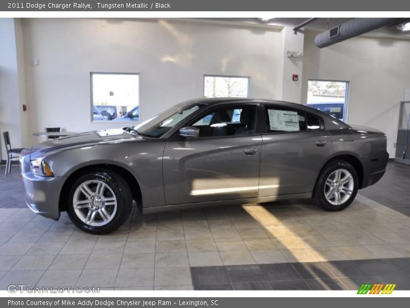 Tungsten Metallic / Black 2011 Dodge Charger Rallye