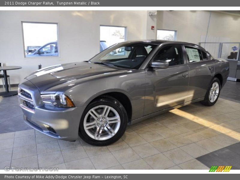 Tungsten Metallic / Black 2011 Dodge Charger Rallye