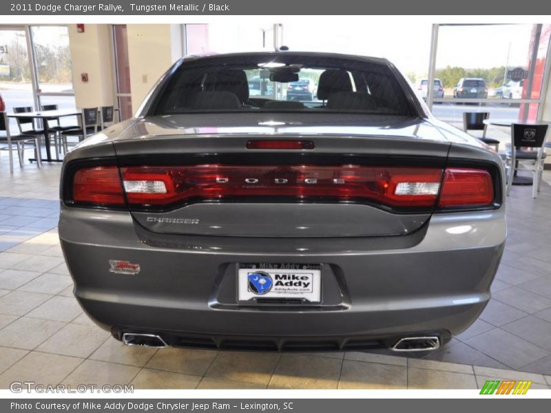 Tungsten Metallic / Black 2011 Dodge Charger Rallye