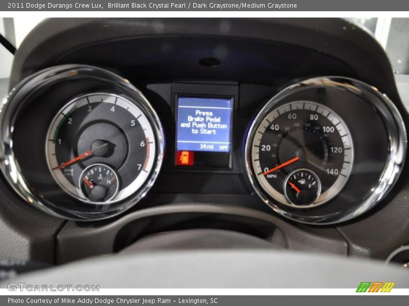 2011 Durango Crew Lux Crew Lux Gauges