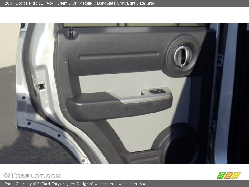 Bright Silver Metallic / Dark Slate Gray/Light Slate Gray 2007 Dodge Nitro SLT 4x4