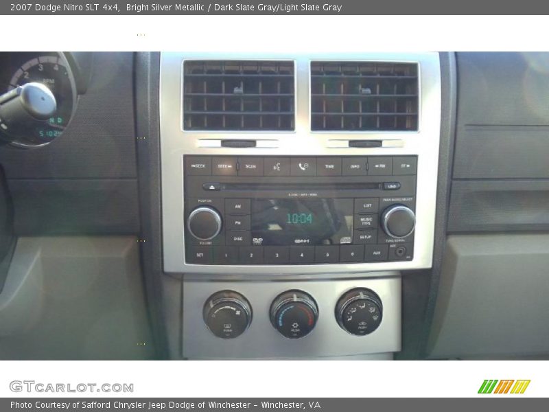Bright Silver Metallic / Dark Slate Gray/Light Slate Gray 2007 Dodge Nitro SLT 4x4