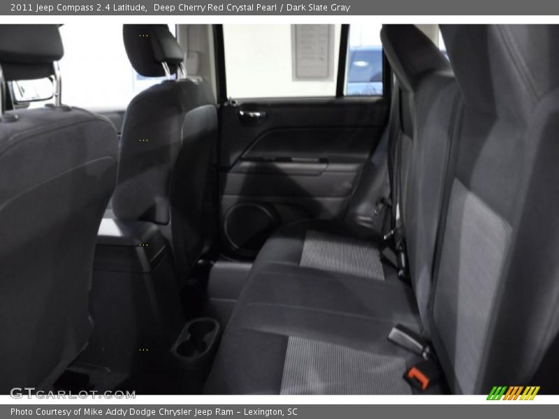 Deep Cherry Red Crystal Pearl / Dark Slate Gray 2011 Jeep Compass 2.4 Latitude