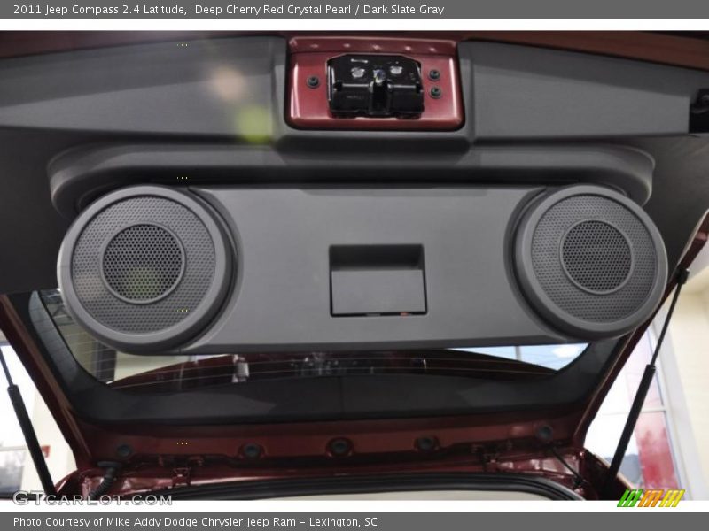 Deep Cherry Red Crystal Pearl / Dark Slate Gray 2011 Jeep Compass 2.4 Latitude