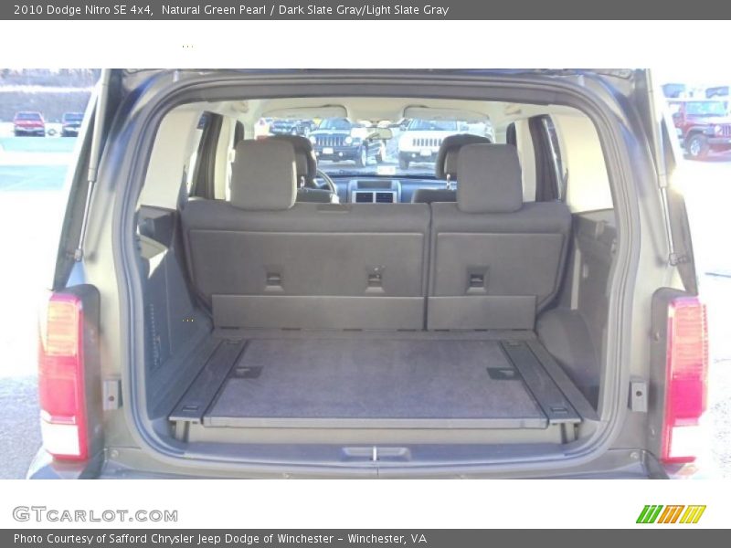 Natural Green Pearl / Dark Slate Gray/Light Slate Gray 2010 Dodge Nitro SE 4x4