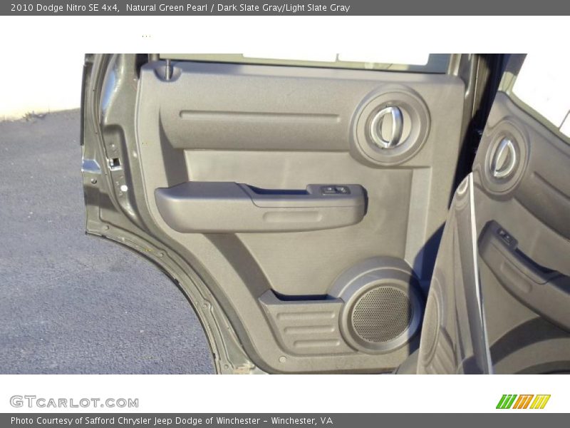 Natural Green Pearl / Dark Slate Gray/Light Slate Gray 2010 Dodge Nitro SE 4x4