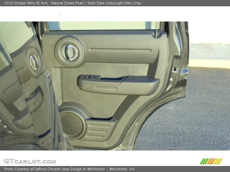 Natural Green Pearl / Dark Slate Gray/Light Slate Gray 2010 Dodge Nitro SE 4x4