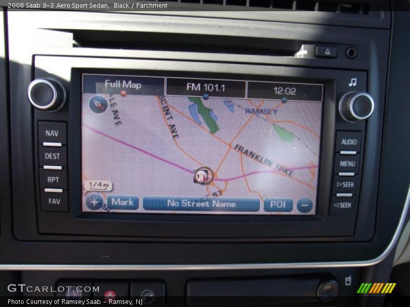 Navigation of 2008 9-3 Aero Sport Sedan