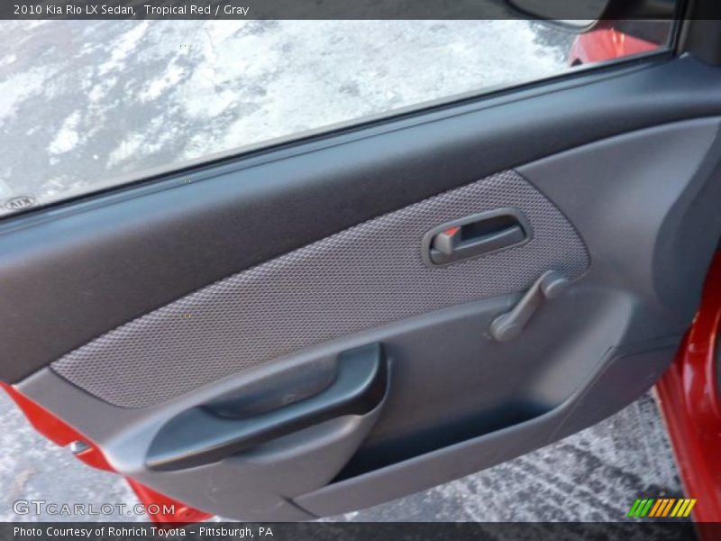 Door Panel of 2010 Rio LX Sedan