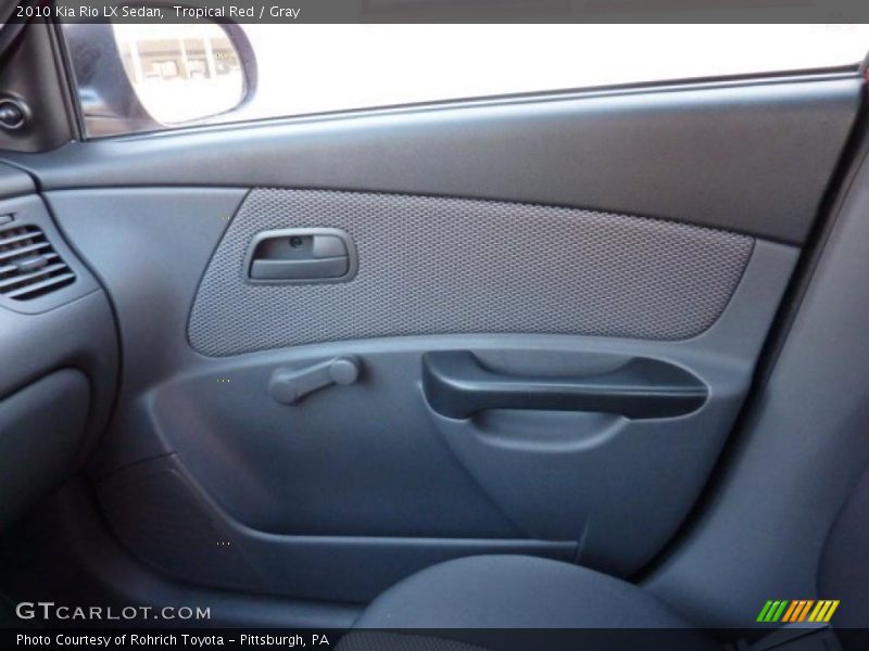 Door Panel of 2010 Rio LX Sedan