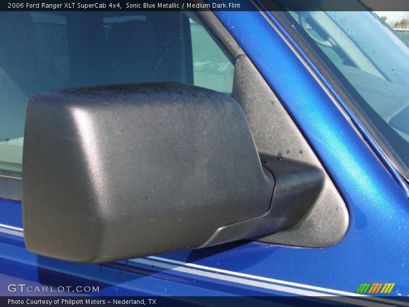 Sonic Blue Metallic / Medium Dark Flint 2006 Ford Ranger XLT SuperCab 4x4