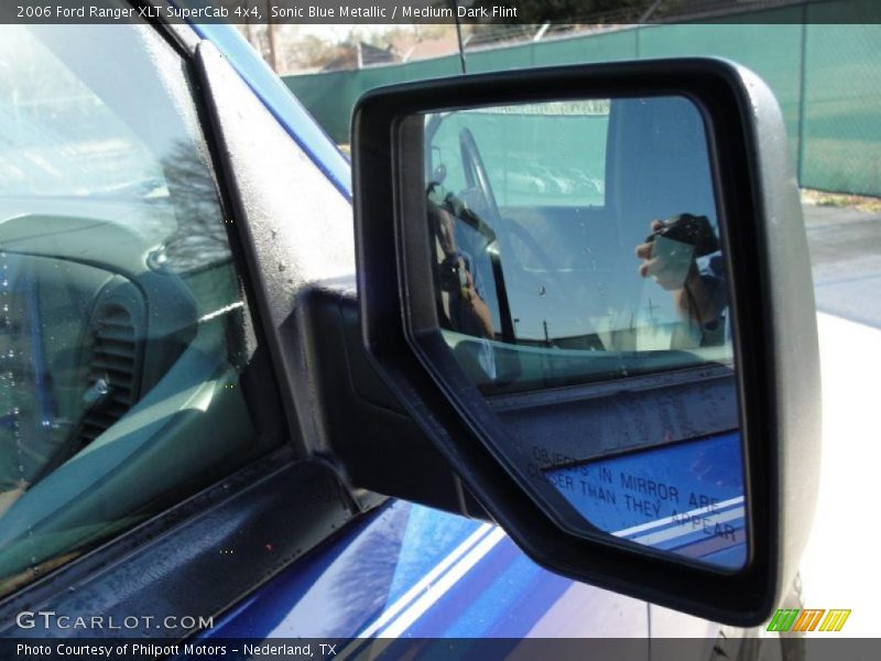Sonic Blue Metallic / Medium Dark Flint 2006 Ford Ranger XLT SuperCab 4x4