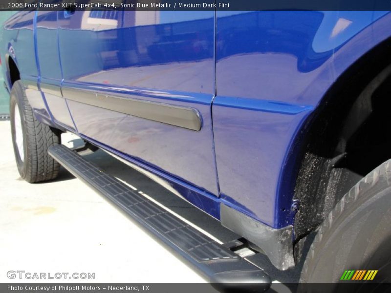 Sonic Blue Metallic / Medium Dark Flint 2006 Ford Ranger XLT SuperCab 4x4