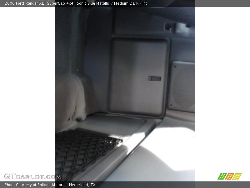Sonic Blue Metallic / Medium Dark Flint 2006 Ford Ranger XLT SuperCab 4x4