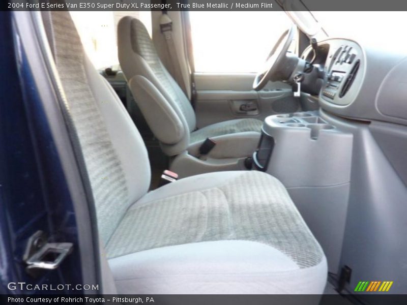  2004 E Series Van E350 Super Duty XL Passenger Medium Flint Interior
