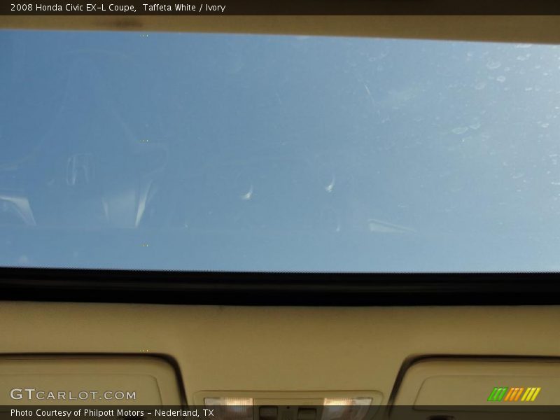 Taffeta White / Ivory 2008 Honda Civic EX-L Coupe