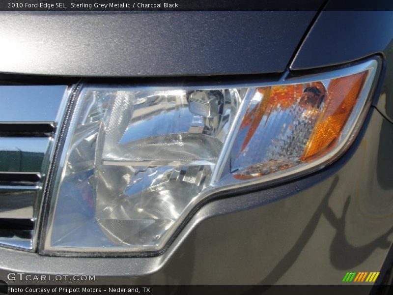 Sterling Grey Metallic / Charcoal Black 2010 Ford Edge SEL