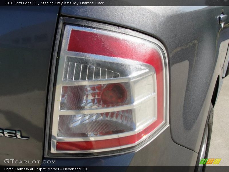 Sterling Grey Metallic / Charcoal Black 2010 Ford Edge SEL