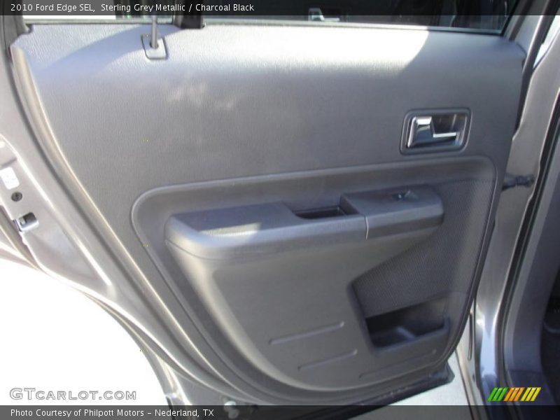 Sterling Grey Metallic / Charcoal Black 2010 Ford Edge SEL