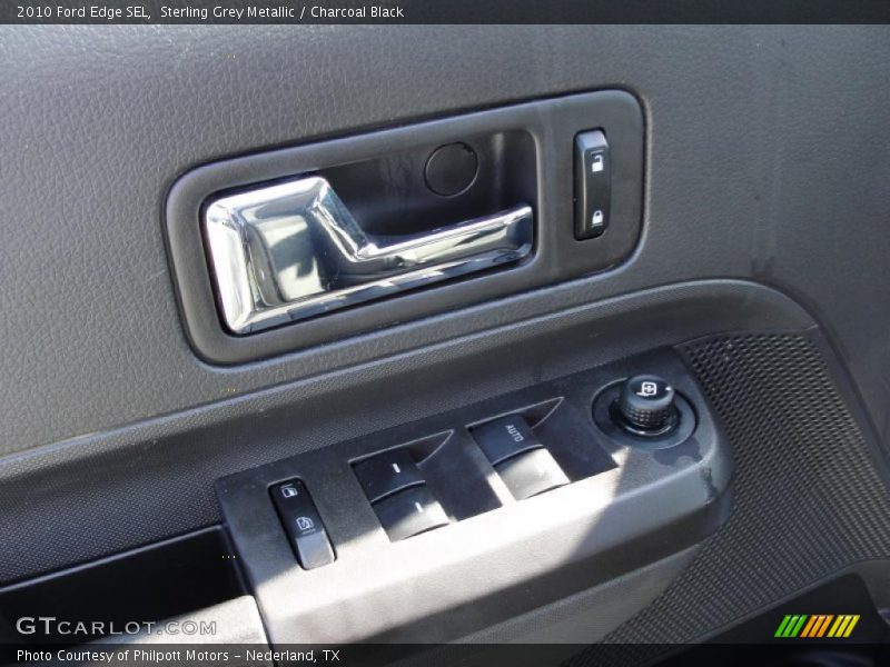 Sterling Grey Metallic / Charcoal Black 2010 Ford Edge SEL