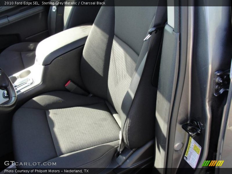 Sterling Grey Metallic / Charcoal Black 2010 Ford Edge SEL