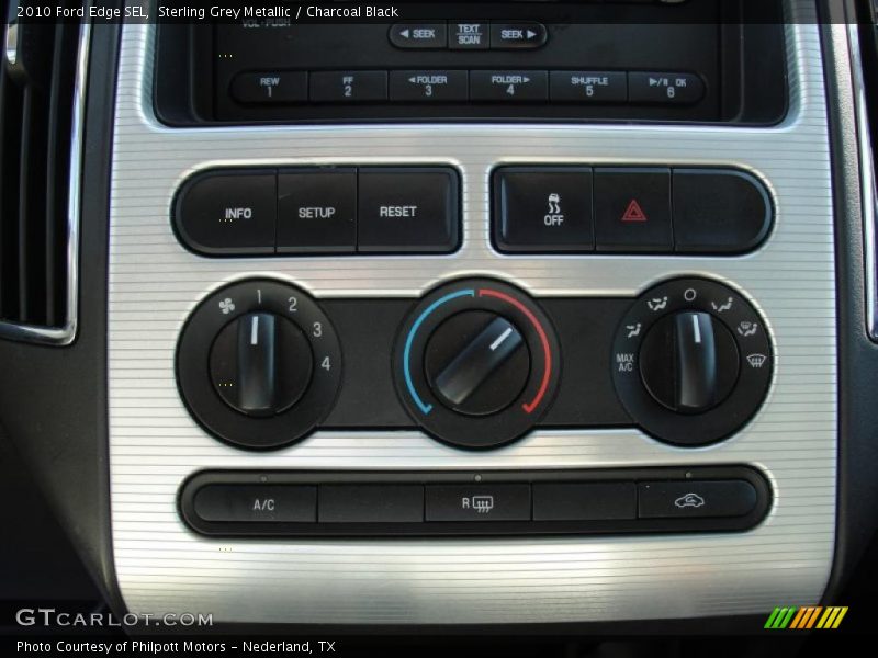 Sterling Grey Metallic / Charcoal Black 2010 Ford Edge SEL