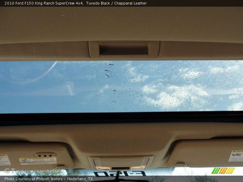 Sunroof of 2010 F150 King Ranch SuperCrew 4x4