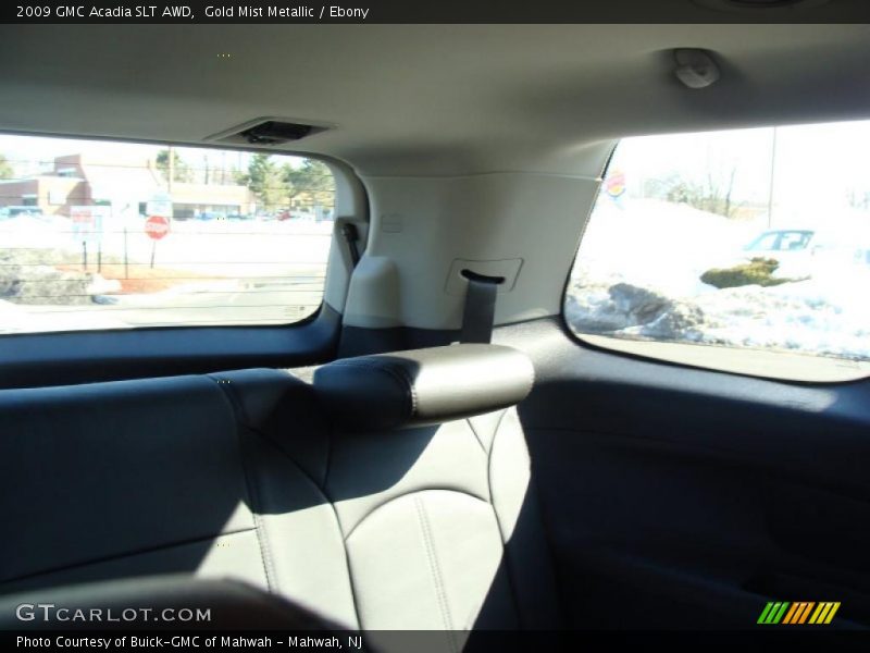 Gold Mist Metallic / Ebony 2009 GMC Acadia SLT AWD