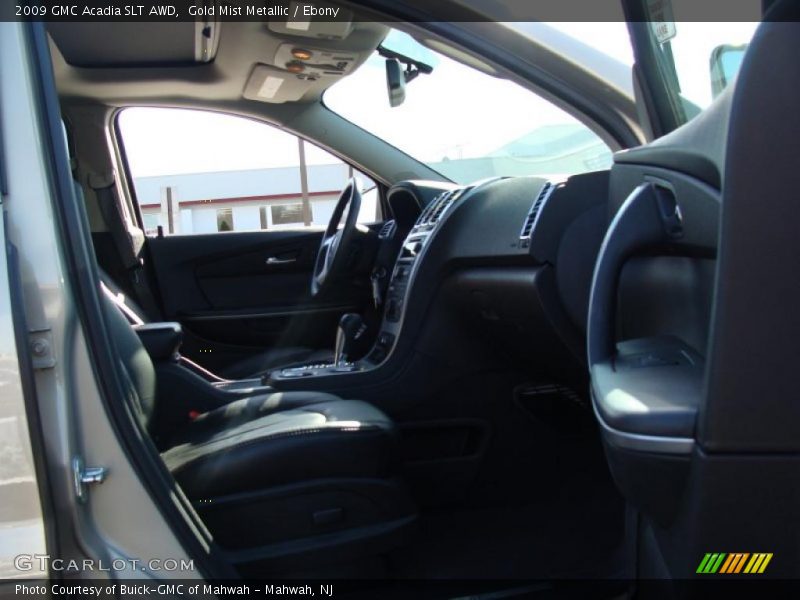 Gold Mist Metallic / Ebony 2009 GMC Acadia SLT AWD