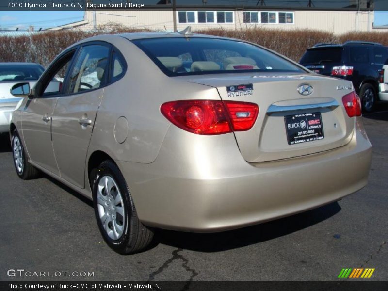 Laguna Sand / Beige 2010 Hyundai Elantra GLS