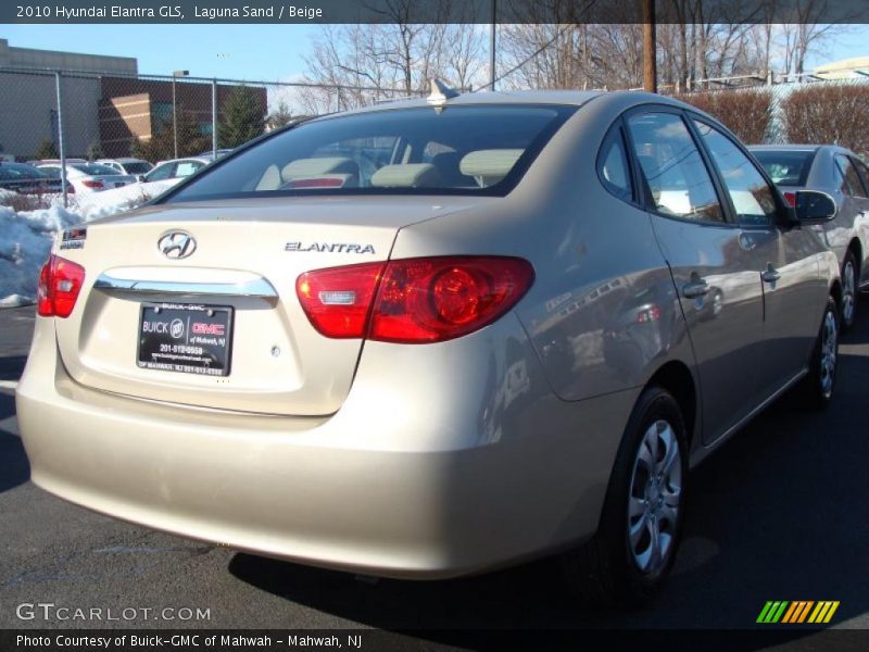 Laguna Sand / Beige 2010 Hyundai Elantra GLS